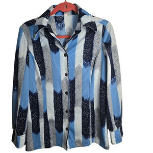 Alex Garay LTD Vintage Trevira Polyester 70's Medium?